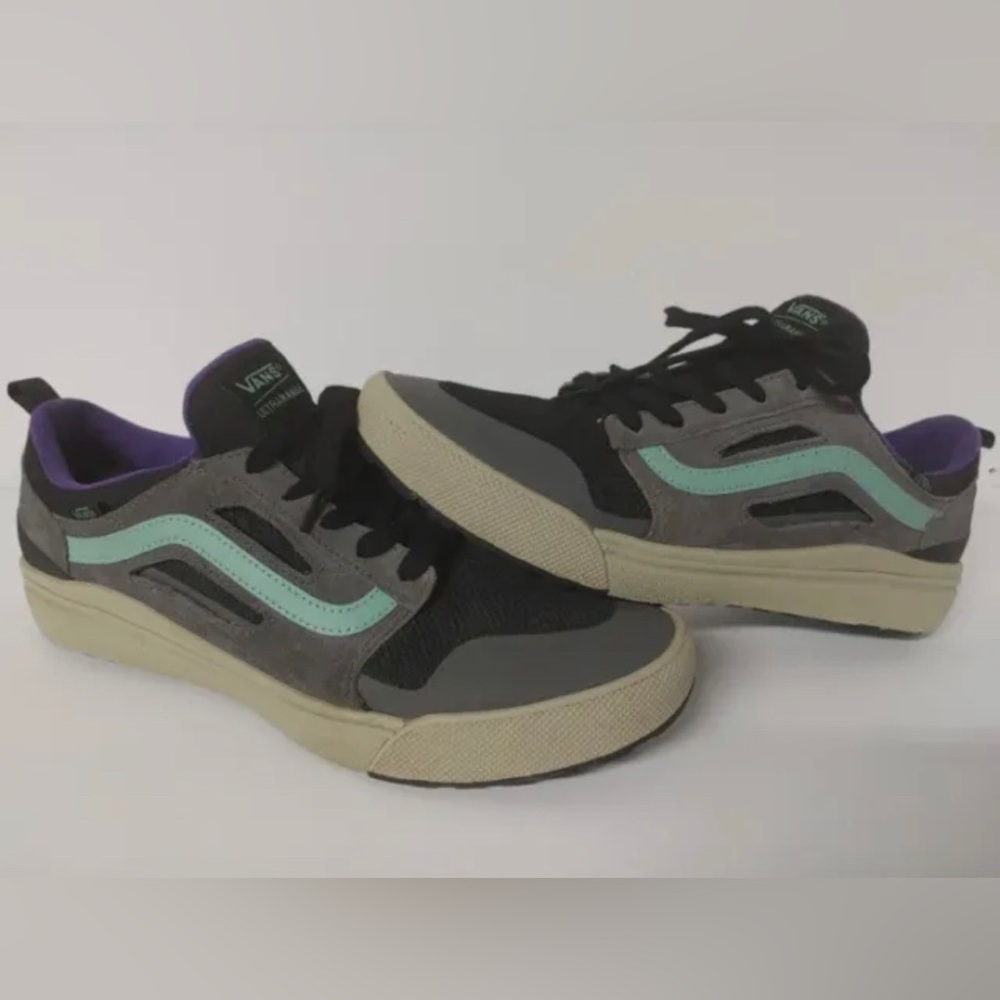 VANS UltraRange 3D Pewter Eucalyptus Gray/Grey Purple Green, Mens 11.5